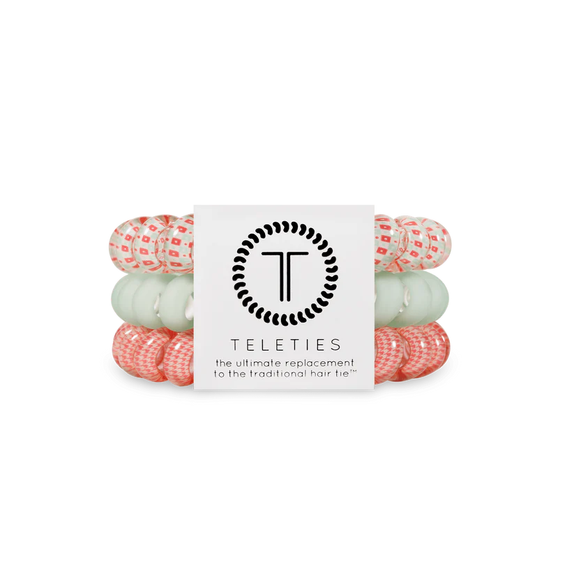 Calming Coral Teleties | Large