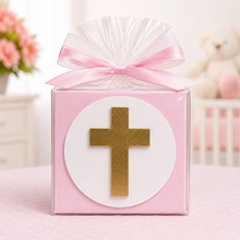 Load image into Gallery viewer, Cross Canvas Art | Pink