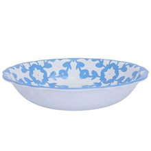 Load image into Gallery viewer, Laura Park Highlands Blue Melamine Serving Bowl
