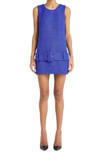 Load image into Gallery viewer, Amanda Uprichard Alistair Skort Romper | Blue