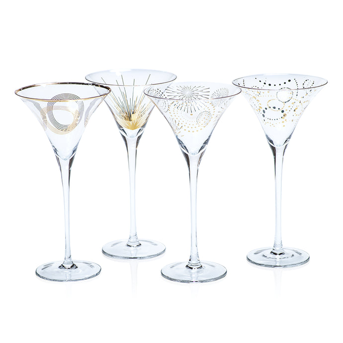 Celebration Martini Glasses