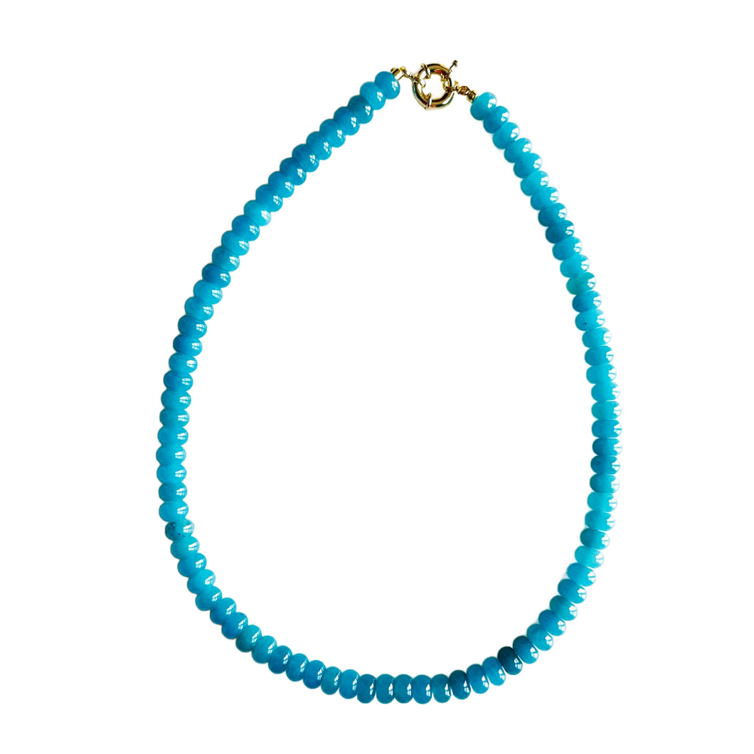 Bermuda Blue Candy Necklace