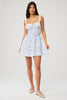 ASTR Charlotte Dress | Lilac White Floral