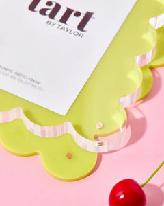 Tart by Taylor Chartreuse Acrylic Picture Frame