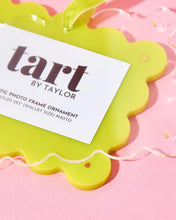 Load image into Gallery viewer, Tart by Taylor Chartreuse Acrylic Frame Ornament