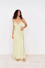 Load image into Gallery viewer, Mink Pink Chiara Lacing Detail Cami | Lime