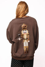 Load image into Gallery viewer, Queen of Sparkles Espresso Martini Nutcracker Sweatshirt