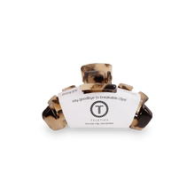 Load image into Gallery viewer, Teleties Classic Blonde Tortoise Tiny Claw Clip