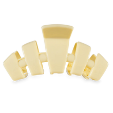 Load image into Gallery viewer, Teleties Classic Butter Yellow Large Claw Clip