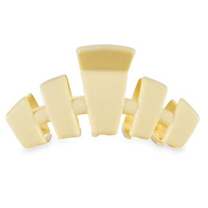 Teleties Classic Butter Yellow Large Claw Clip