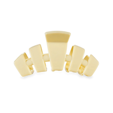 Load image into Gallery viewer, Teleties Classic Butter Yellow Medium Claw Clip