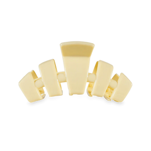 Teleties Classic Butter Yellow Medium Claw Clip