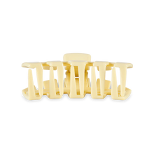 Load image into Gallery viewer, Teleties Classic Butter Yellow Medium Claw Clip