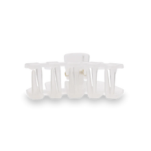 Load image into Gallery viewer, Teleties Classic Coconut White Tiny Claw Clip