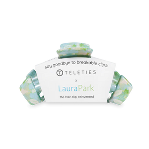 Teleties x Laura Park Classic Elephant Falls Medium Hair Clip