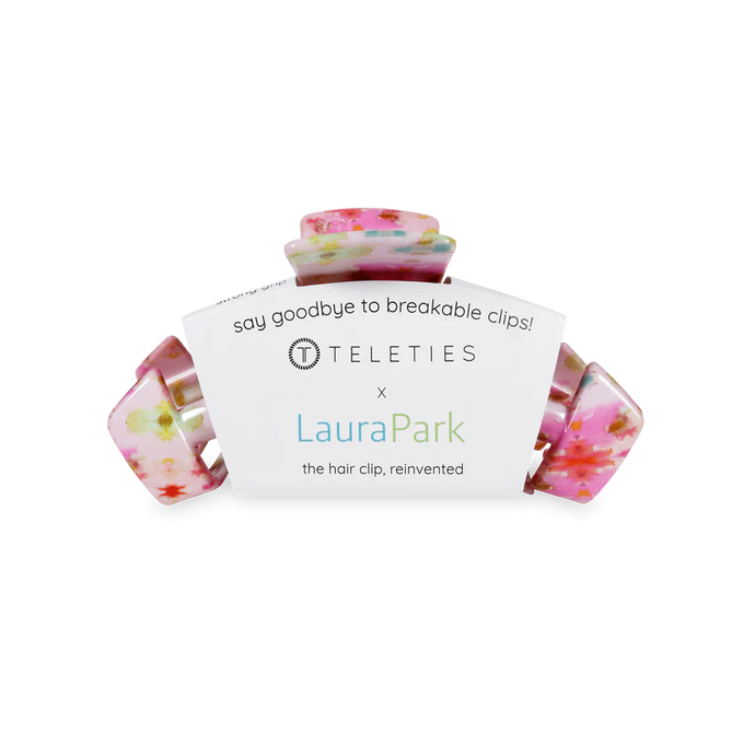 Teleties x Laura Park Classic Giverny Medium Hair Clip