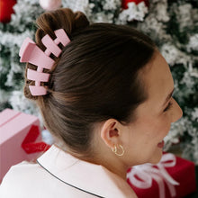 Load image into Gallery viewer, Teleties Classic Merry Pinkmas Large Hair Clip