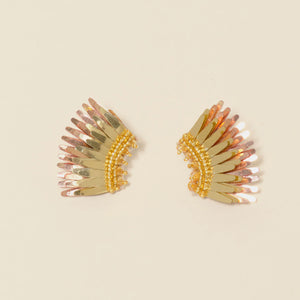 Mignonne Gavigan Micro Madeline Earrings | Rose Gold/Gold