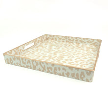 Load image into Gallery viewer, Natural Leopard Square Tray