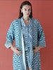 Brooks Avenue Bathrobe  | Navy Chintz