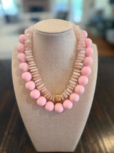 Load image into Gallery viewer, Chunky Bubblegum Pink Bubble Necklace