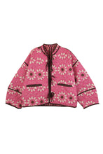 Load image into Gallery viewer, Brooks Avenue Eloise Reversible Quilted Jacket | Wildflower Pink