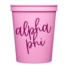 Load image into Gallery viewer, Sorority Stadium Cup
