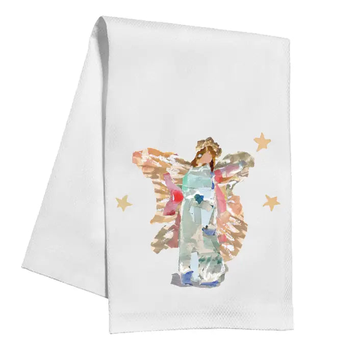 Lauren Dunn Blue Angel Kitchen Towel