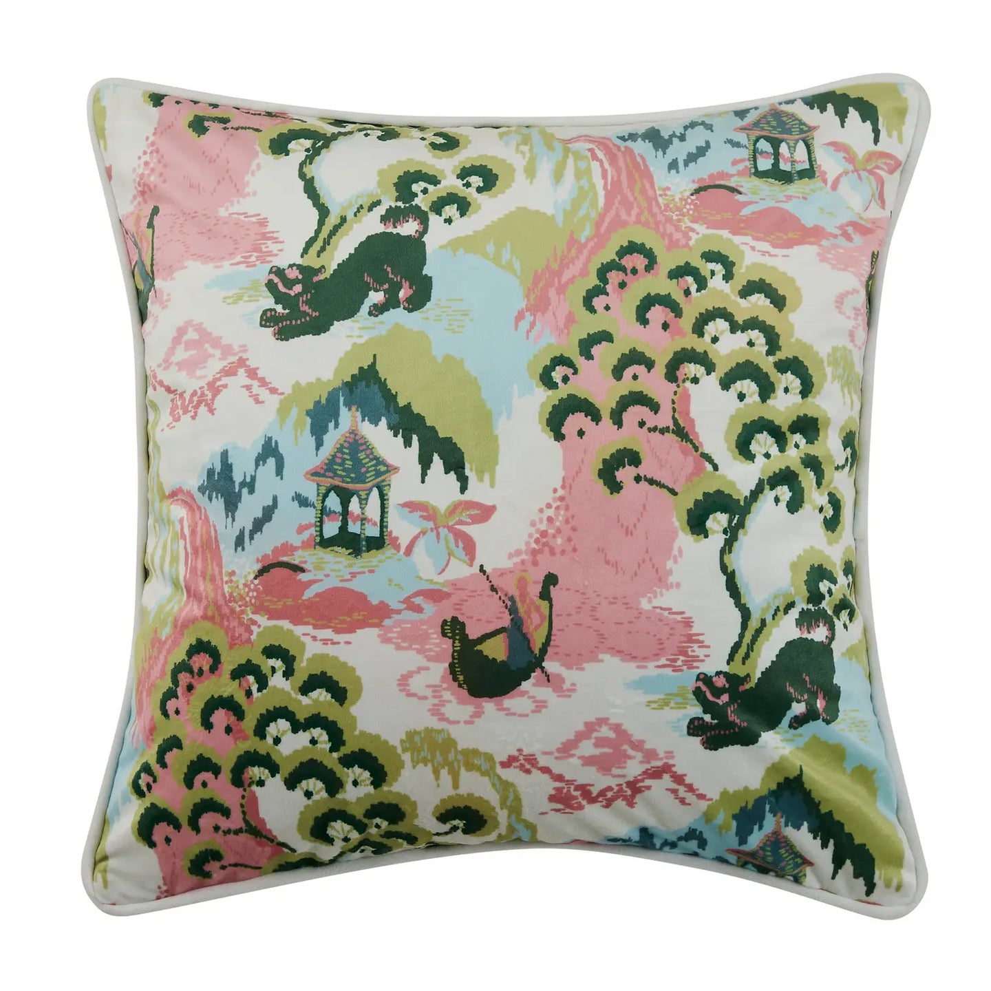 Madcap Cottage Rose Printed Pillow