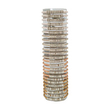 Load image into Gallery viewer, Sand Gold Disc Hair Tie