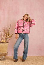 Load image into Gallery viewer, Brooks Avenue Eloise Reversible Quilted Jacket | Wildflower Pink