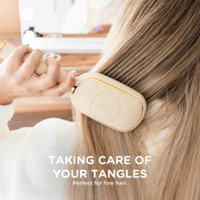 Load image into Gallery viewer, Teleties Detangler Hair Brush for Fine Hair – Tan