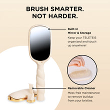 Load image into Gallery viewer, Teleties Detangler Hair Brush for Fine Hair – Tan