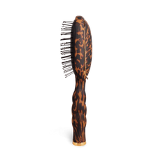 Load image into Gallery viewer, Teleties Detangler Hair Brush for Fine Hair – Tortoise