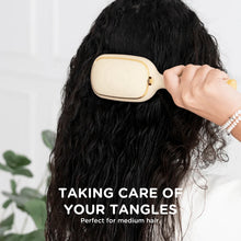 Load image into Gallery viewer, Teleties Detangler Hair Brush for Thick Hair – Tan