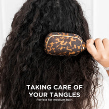 Load image into Gallery viewer, Teleties Detangler Hair Brush for Medium Hair – Tortoise