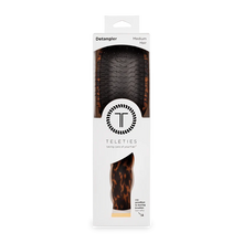 Load image into Gallery viewer, Teleties Detangler Hair Brush for Medium Hair – Tortoise