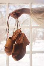 Load image into Gallery viewer, Free People Front Row Wrap Clog in Vachetta Voyage Suede