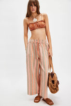 Load image into Gallery viewer, Free People Evelyn Slip On Sandal in Vachetta Voyage Lear