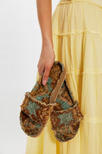Load image into Gallery viewer, Free People Woven Wonders Footbed | Agua Fresca Combo