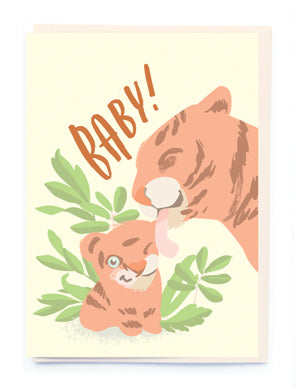 Baby Tiger Card