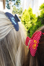 Load image into Gallery viewer, Greek Sorority Hair Clips: Pi Beta Phi