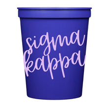 Load image into Gallery viewer, Sorority Stadium Cup