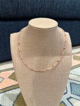 Load image into Gallery viewer, Rose Quartz Dainty Necklace