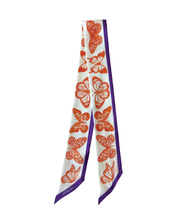 Load image into Gallery viewer, The Mariposa Twilly in Orange &amp; Purple