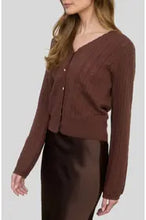 Load image into Gallery viewer, Zoe and Claire Sweater | Brown