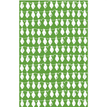 Load image into Gallery viewer, Double Sided Holiday Lights Tea Towel