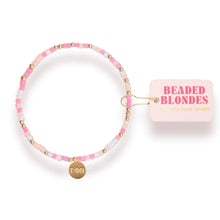 Load image into Gallery viewer, Beaded Blondes Sorority Sprinkle Charm Bracelet