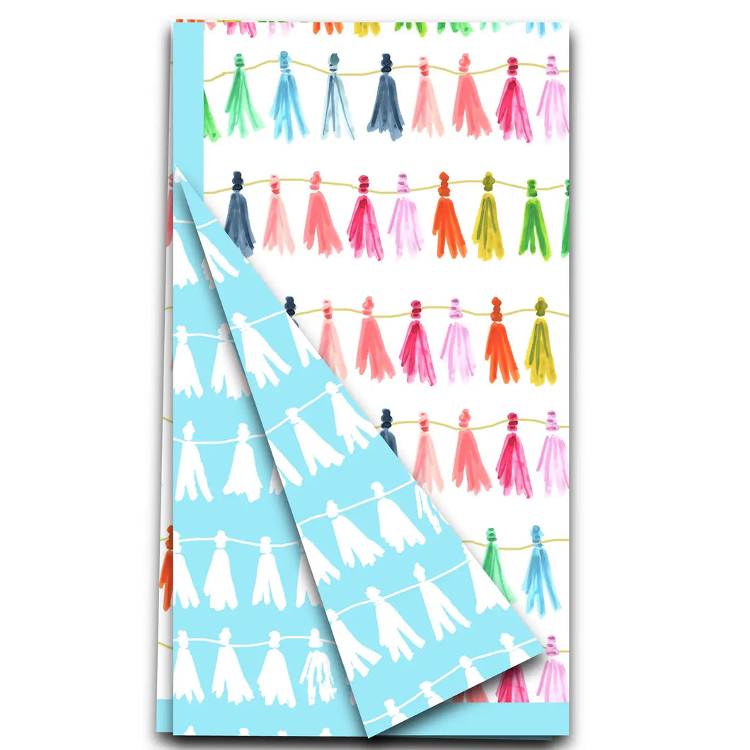Double Sided Tasslin' Tea Towel