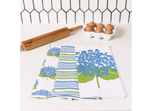 Load image into Gallery viewer, rockflowerpaper Hydrangea Cotton Kitchen Towel Set